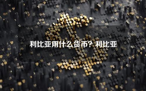 利比亚用什么货币？利比亚货币兑换美金