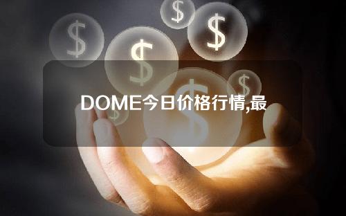 DOME今日价格行情,最新消息,24小时实时汇率K线历史走势图分析