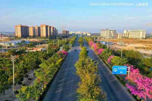 航拍海南乐东九所：美丽的旅居康养家园