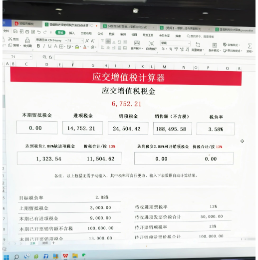 涨见识了！原来税负率监控表能自动监控税负，附各行业税负率预警