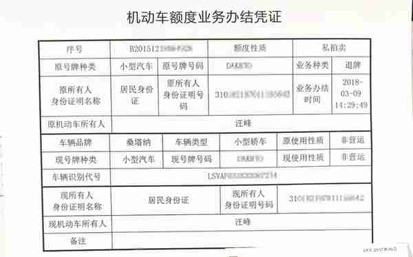 2021沪牌额度单如何办理延期？上海车牌退牌额度有效期~洗额度单