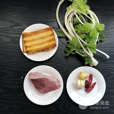 下饭菜-芹菜肉丝炒豆干