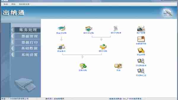 畅捷通T3操作图解--05出纳管理