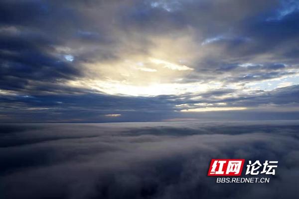 峨眉山的早晨白雪飘飘，仿若人间仙境